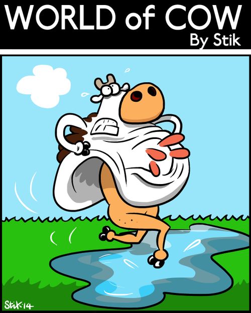 Don't get wet.