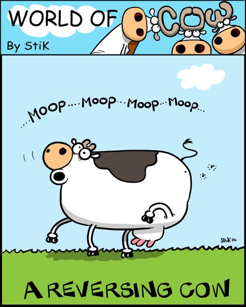 A Reversing Cow