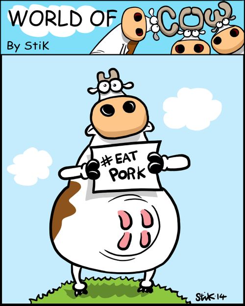 World of Cow: #EATPORK