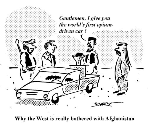 Why the West is really bothered with Afghanistan.