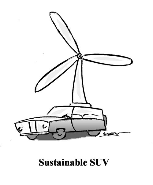 Sustainable SUV.
