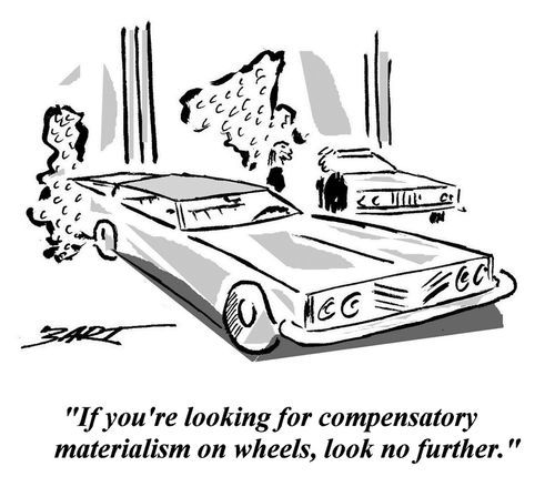 'If you're looking for compensatory materialism on wheels, look no further.'