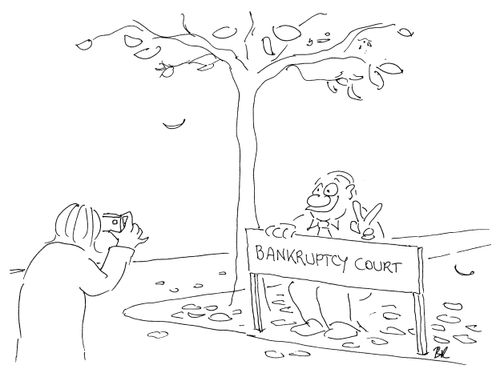 Management's Fun Day at the Bankruptcy Court.