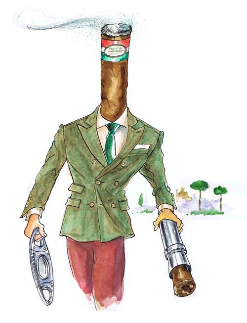 Italian Cigar Smoker