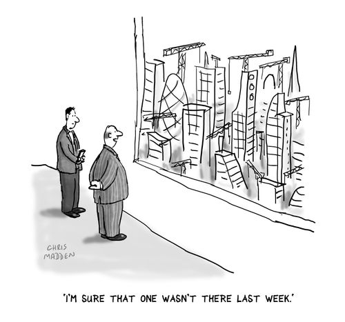 'I'm sure that one wasn't there last week.'