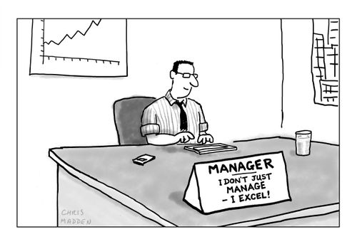 Manager - I don't just manage, I excel!