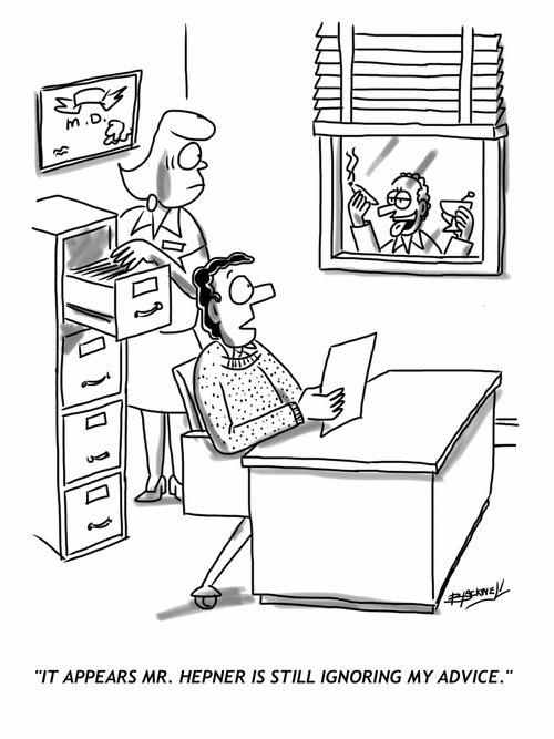 'It appears Mr. Hepner is still ignoring my advice.'