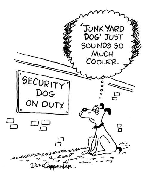 ''Junk Yard Dog' just sounds so much cooler.'
