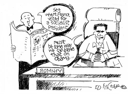 'Must be some way we can blame that on Obama. . .'