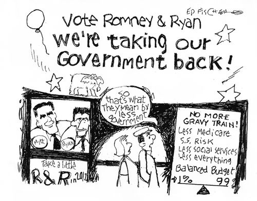 Vote Romney & Ryan we're taking our government back!