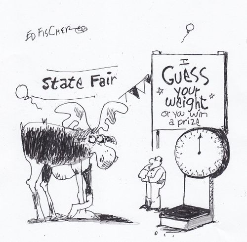 How much does a moose weigh?