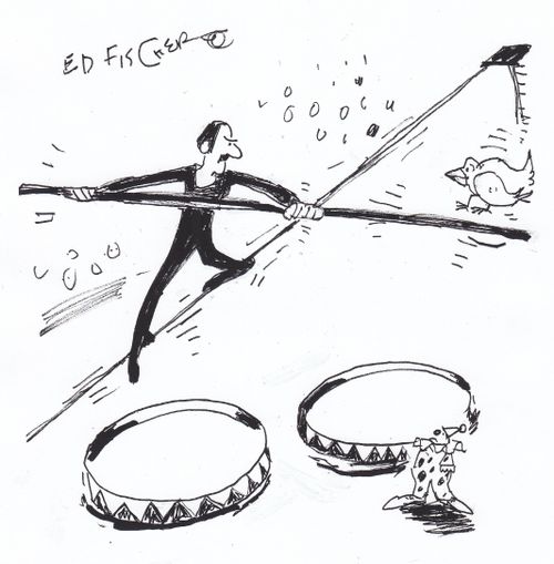 The Bird and the Tight Rope Walker.