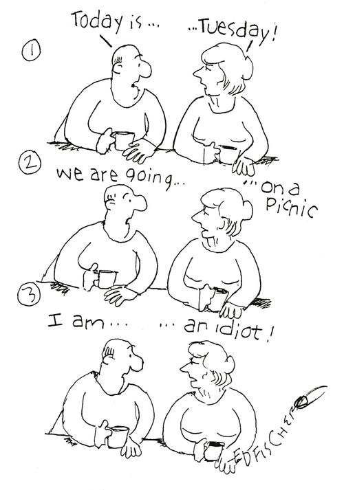 'I am...an idiot.'