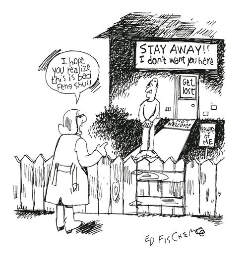 Stay Away! I don't want you here!