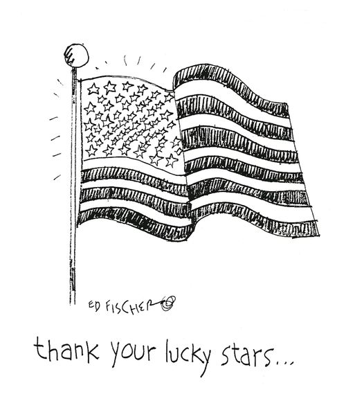 Stars & Stripes: 'Thank your lucky stars...'