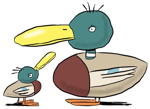 Mother Duck.