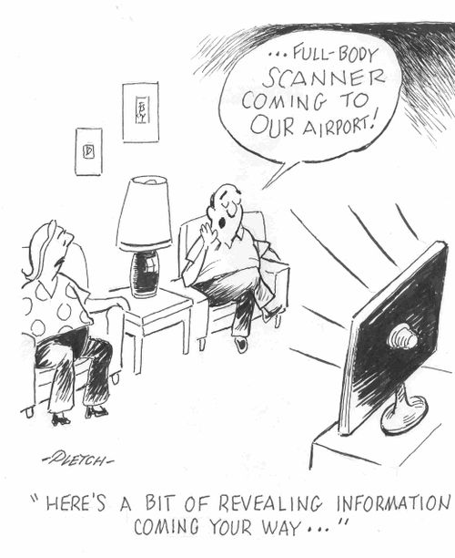 'Here's a bit of revealing information coming your way...'
