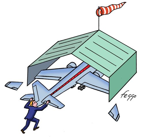 Aviation cuts.