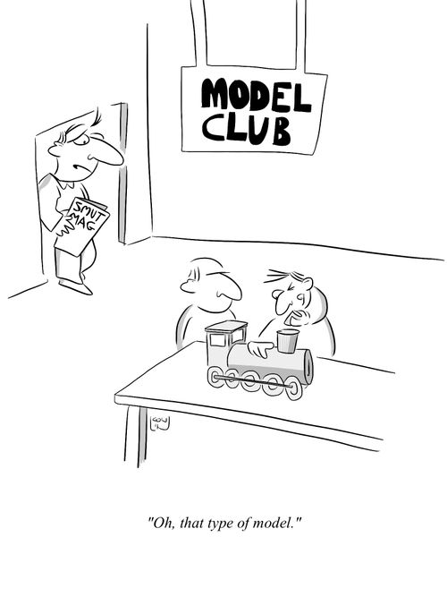 'Oh, that type of model.'