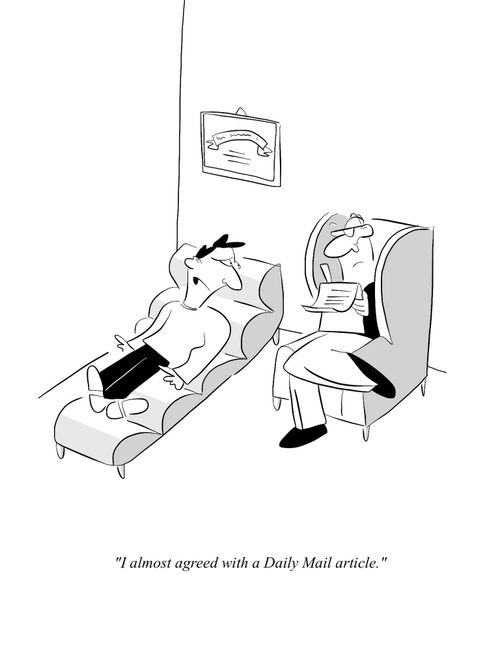 'I almost agreed with a Daily Mail article.'