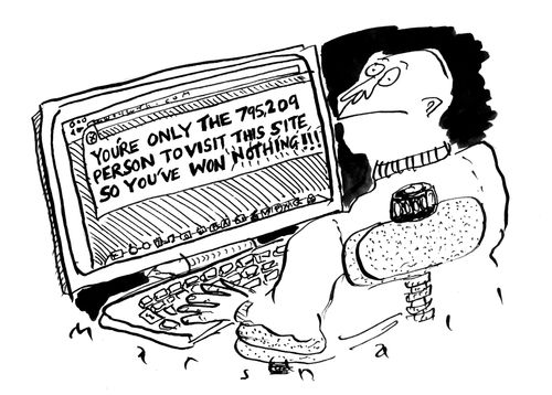 You're only the 795,209 person to visit this site, so you've won nothing!!!
