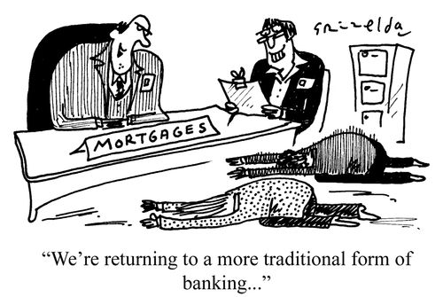 'We're returning to a more traditional form of banking.'