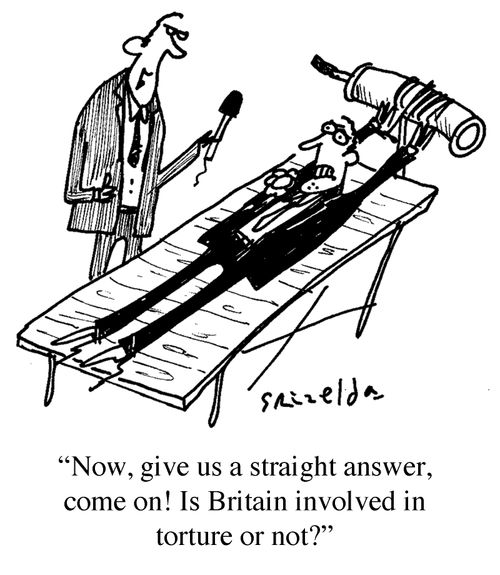 'Now, give us a straight answer, come on! Is Britain involved in torture or not?'
