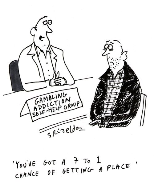 Gambling Addiction Self-help Group - 'You've got a 7 to 1 chance of getting a place.'