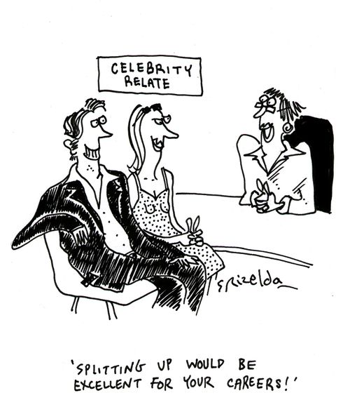 Celebrity Relate - 'Splitting up would be excellent for your careers!'