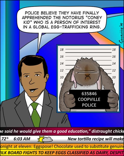 Egg-Trafficker Apprehended