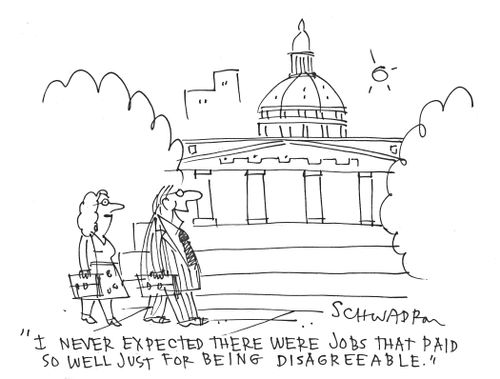 'I never expected there were jobs that paid so well just for being disagreeable.'