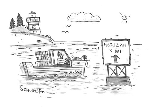 Boat to the Horizon.