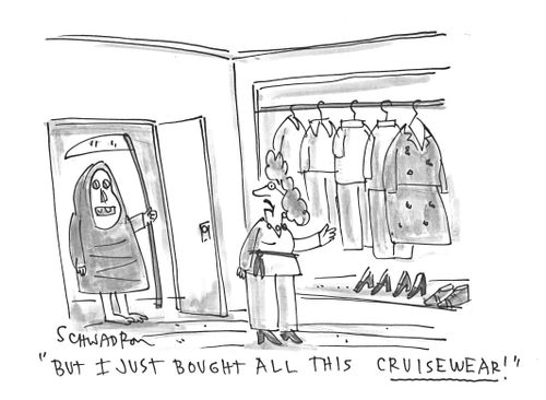 'But I just brought all this cruise wear!'