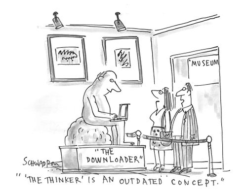 ''The Thinker' is an outdated concept.'