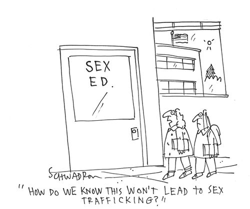 'How do we know this won't lead to sex trafficking?'