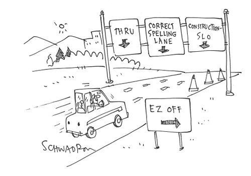 Correct Spelling Lane.