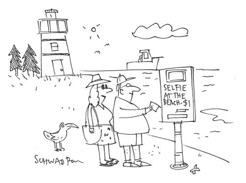 Souvenir Selfies.