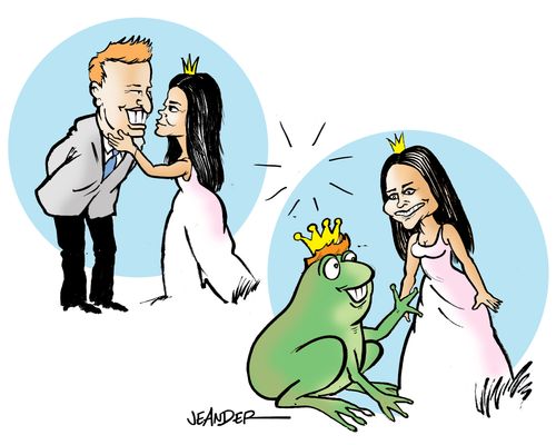 Surprise at the Royal Wedding