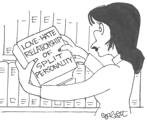 Love - Hate Relationship of Split Personality