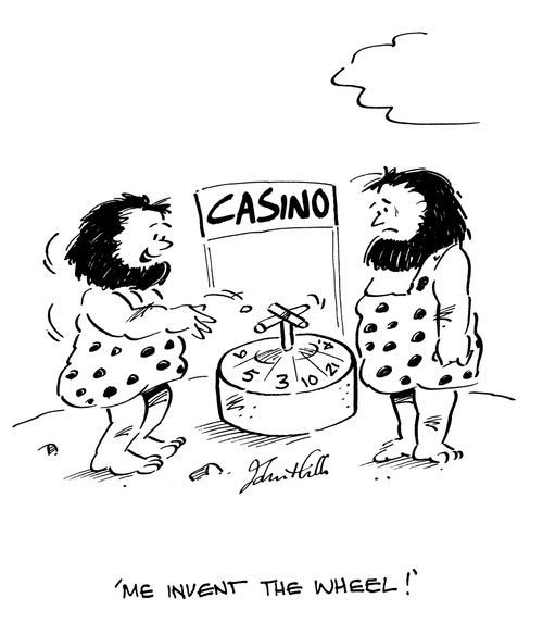 'Me invent the wheel!'