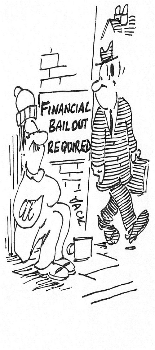 Financial Bailout Required.