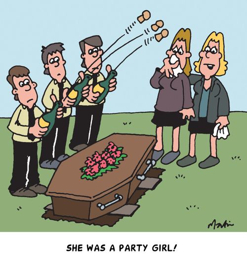 'She was a party girl!'