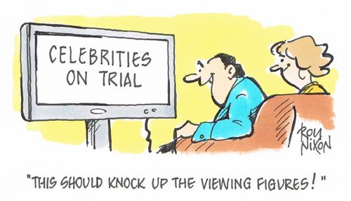 "This should knock up the viewing figures!"