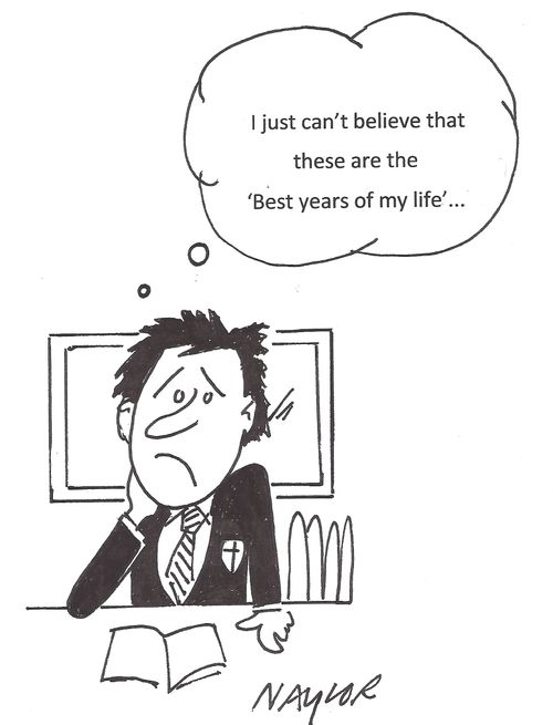 'I just can't believe that these are the 'Best years of my life'...'