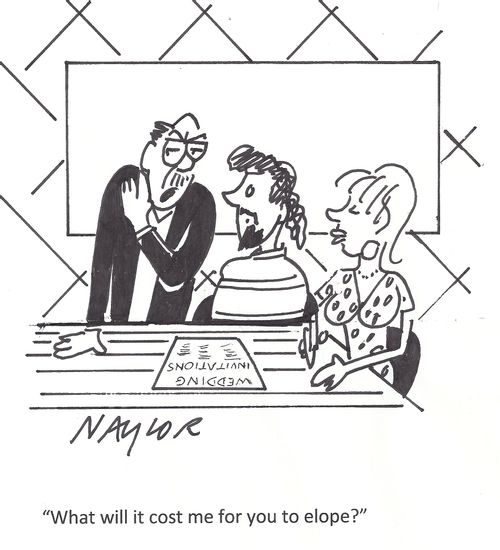 'What will it cost me for you to elope?'