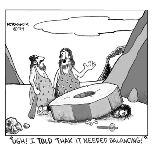 'Ugh! I TOLD Thak it needed balancing!'