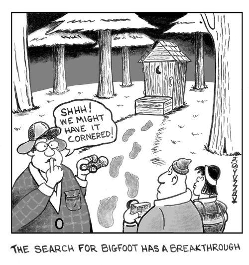 The search for Bigfoot has a beakthrough.