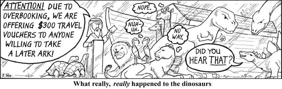 What really, really happened to the dinosaurs.