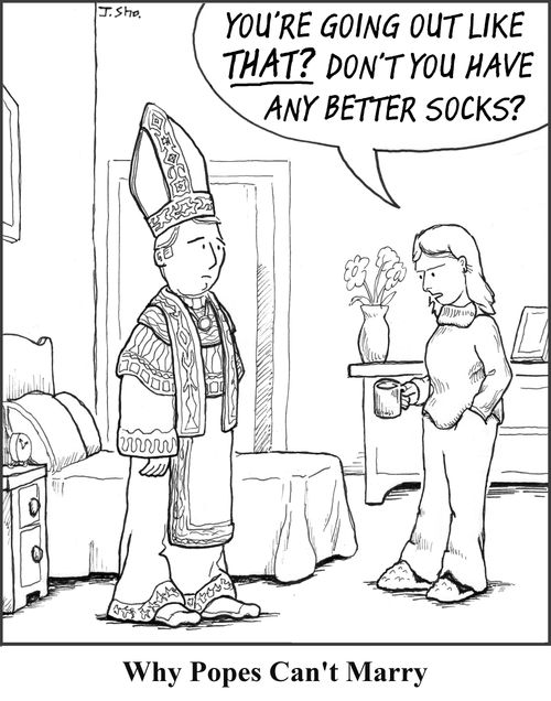 Why Popes Can't Marry