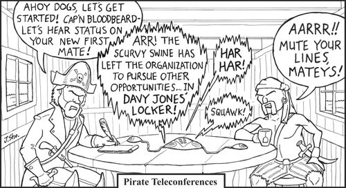 Pirate Teleconferences